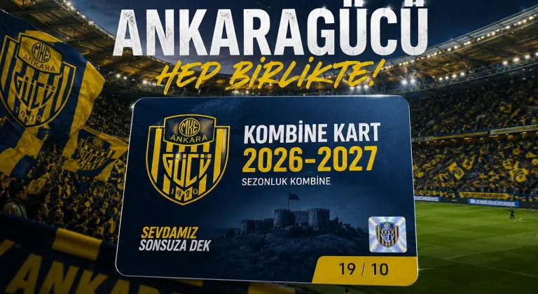 Ankaragücü'nde 2026-2027 sezonu kombine heyecanı başlıyor !