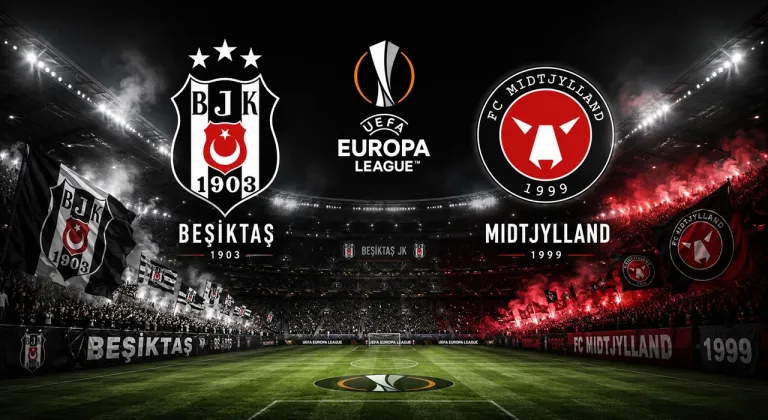 Beşiktaş, Avrupa Ligi Mesaisine Başlıyor! Rakip Midtjylland