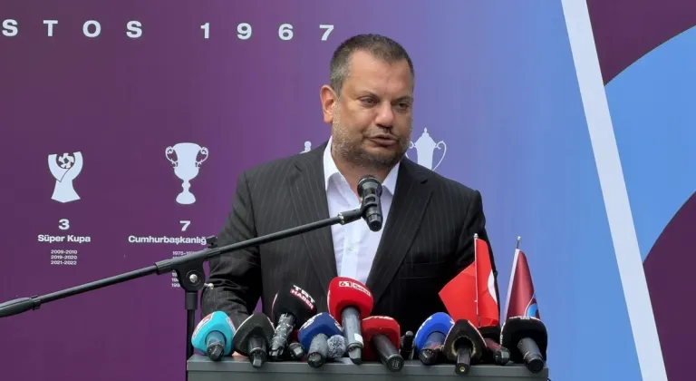 Trabzonspor Başkanı Doğan'dan Gençlerbirliği maçı öncesi hakem açıklaması!